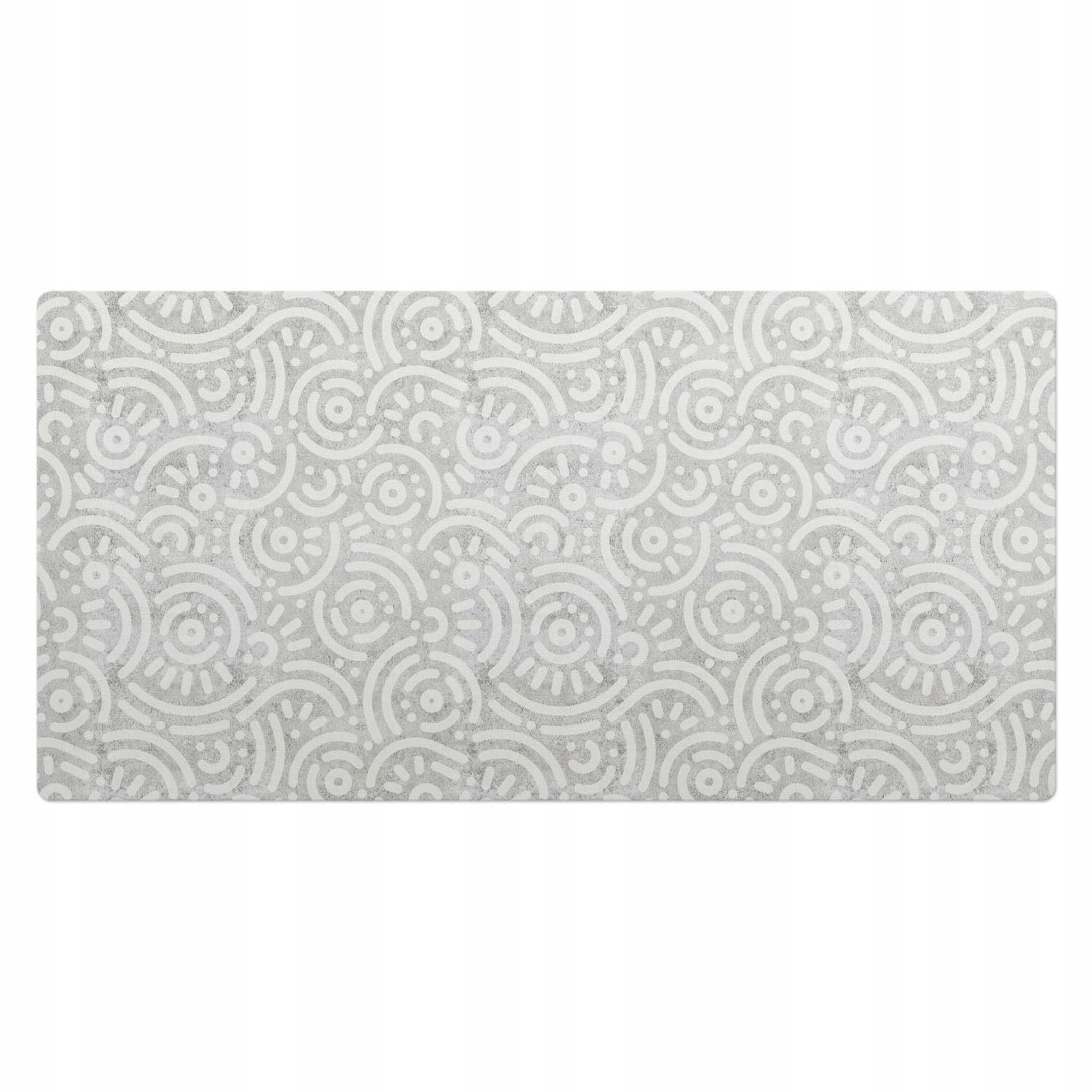 Herní podložka s motivem na stůl Klasický geometrický vzor 100 x 50 cm