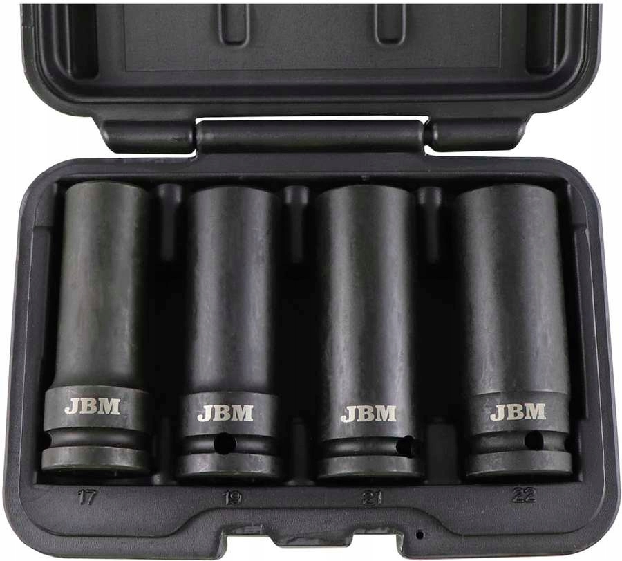 Nasadki wykrętaki 17-22 mm, 4 szt.