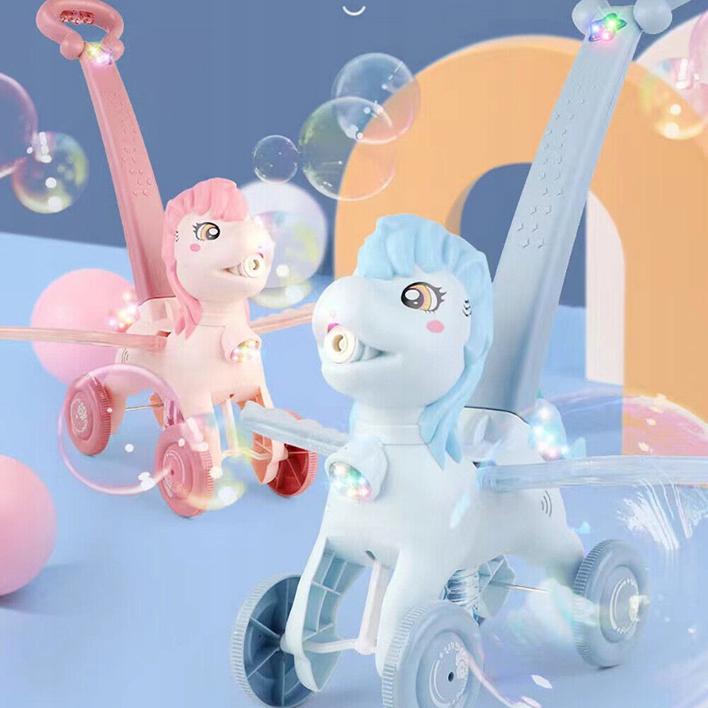 PCHACZ KUCYK RUCHOME SKRZYDŁA MASZYNA DO ROBIENIA BANIEK MYDLANYCH DZWIĘK Płeć chłopcy dziewczynki unisex