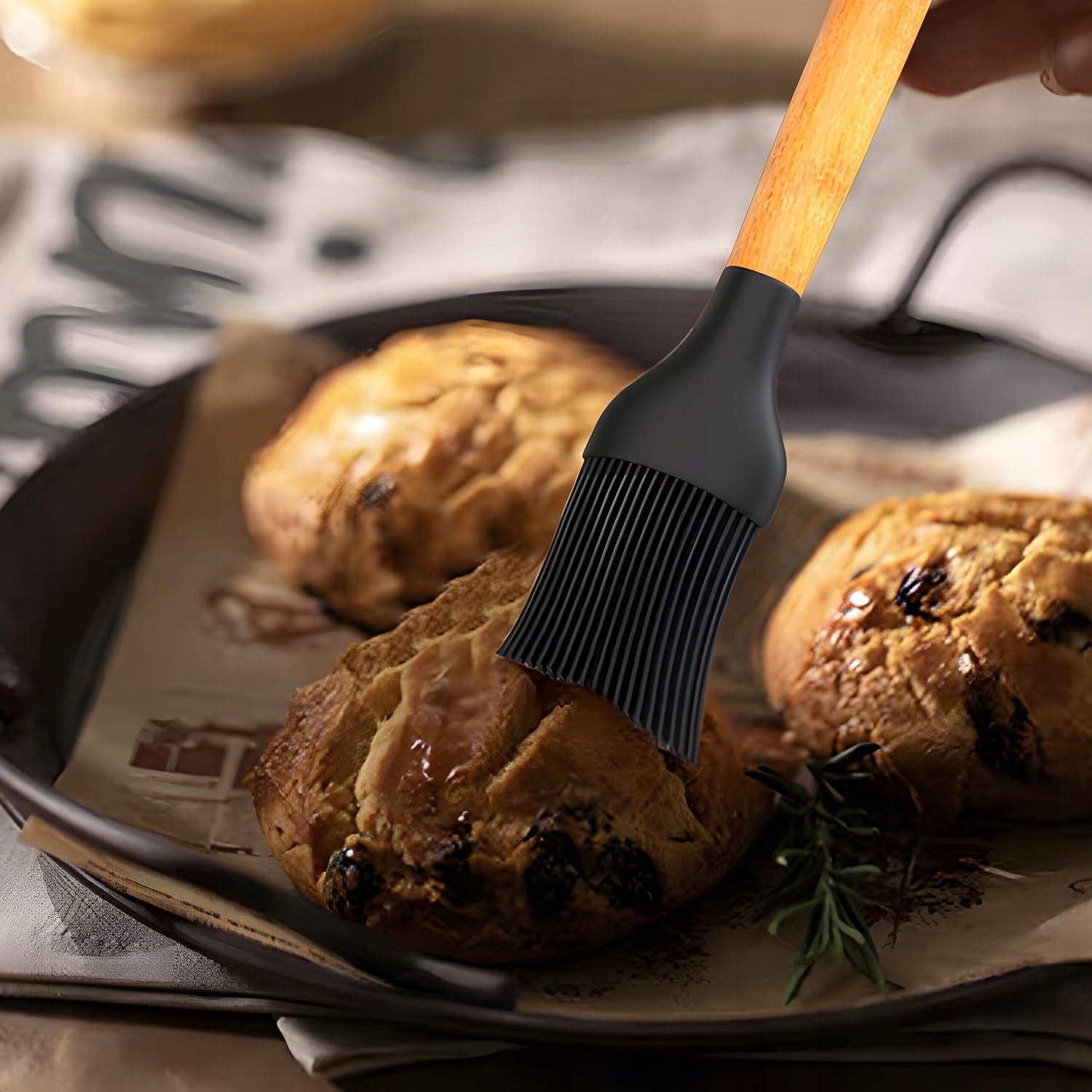 AKCESORIA DO KUCHNI PRZYBORY ZESTAW NARZĘDZIA KUCHENNE 12 ELEMENTÓW CZARNY