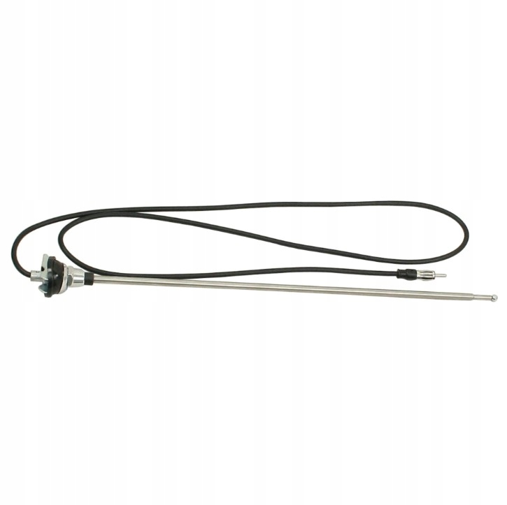 Bočná anténa s chrómovanou pätkou 122 cm T14, T181