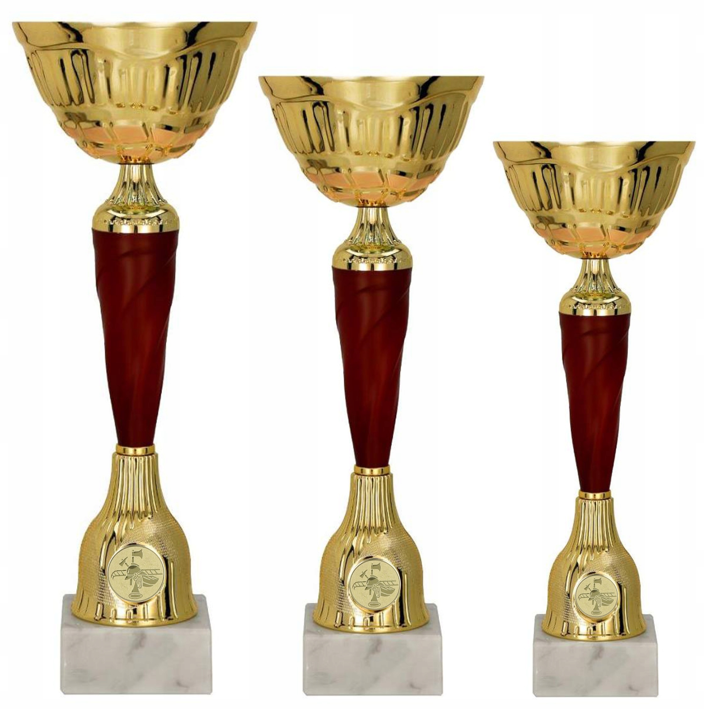 Požární poháry Osp Psp Zlaté hasičské poháry 34-29 cm popis