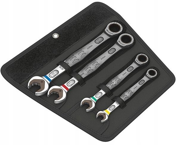 očkoploché luky s hrkálkou, 4-dielny set Joker Wera