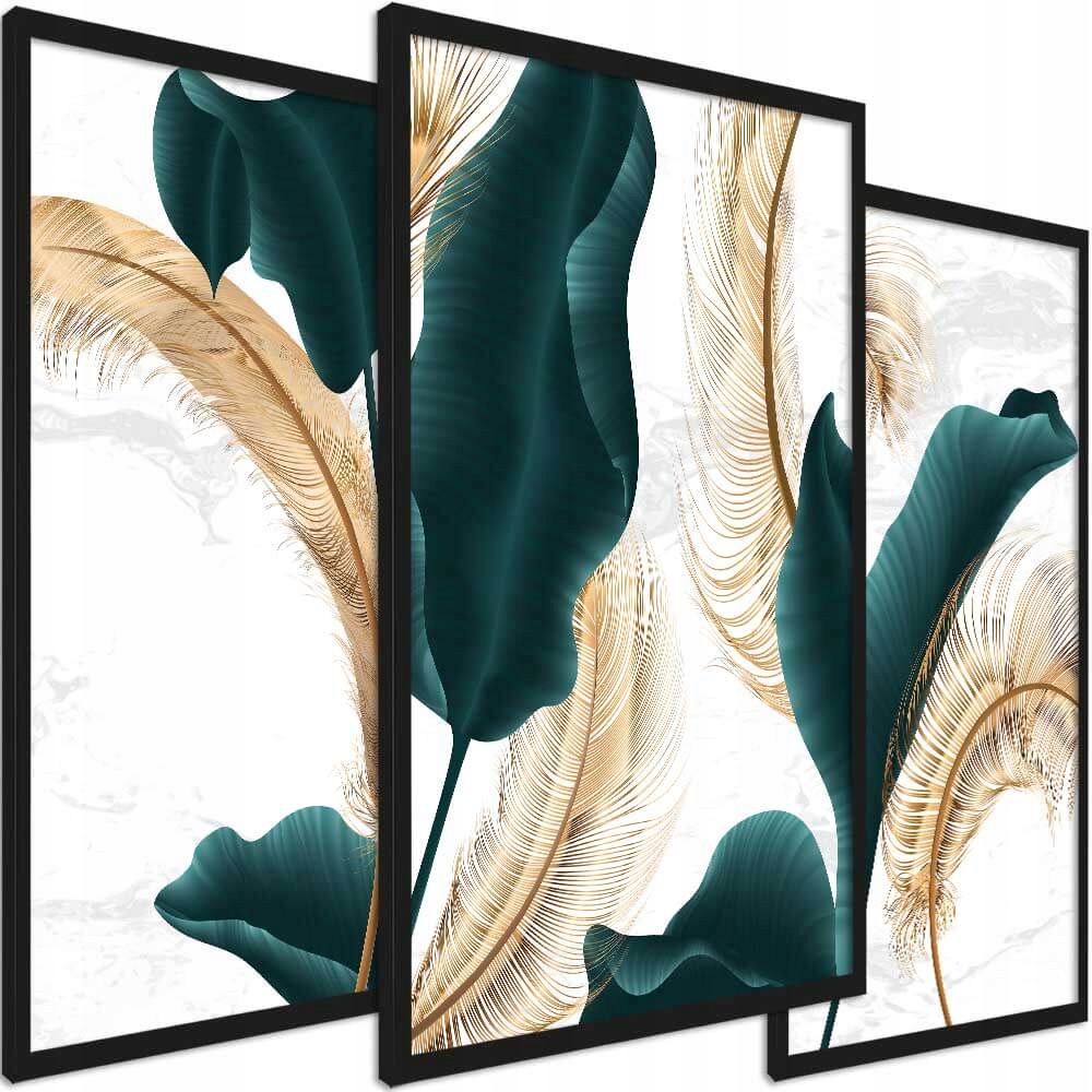 Obrazy na ścianę, foto-obraz, zdjęcie, zestaw 3 sztuk 45/65 cm duży tryptyk