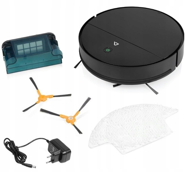 Ambiano Bezdrátový vysavač Robot Vacuum Mop Ultra Černý
