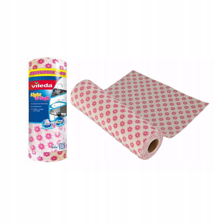 

Vileda Ściereczka Uniwersalna 40szt Light Soft