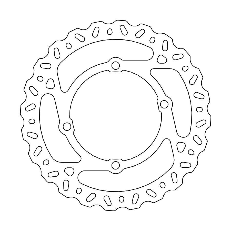 Moto-master Brzdový Kotúč Predný/zadný Nitro Ktm Sx 50/SX 50 Mini '02-'22