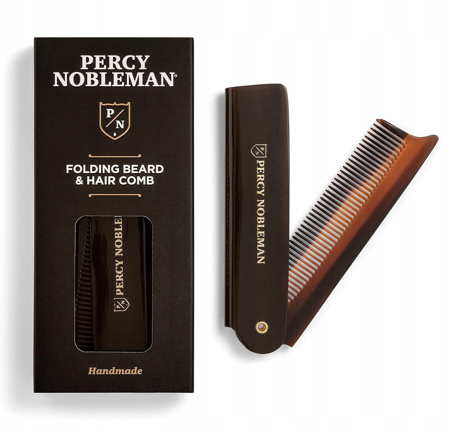 Hřeben Na Vousy Percy Nobleman Folding Beard Comb