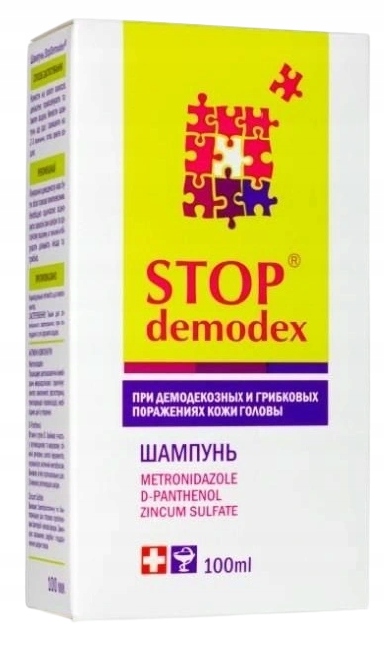 

Stop Demodex Szampon 100ml Demodekoza Nużyca 100ml