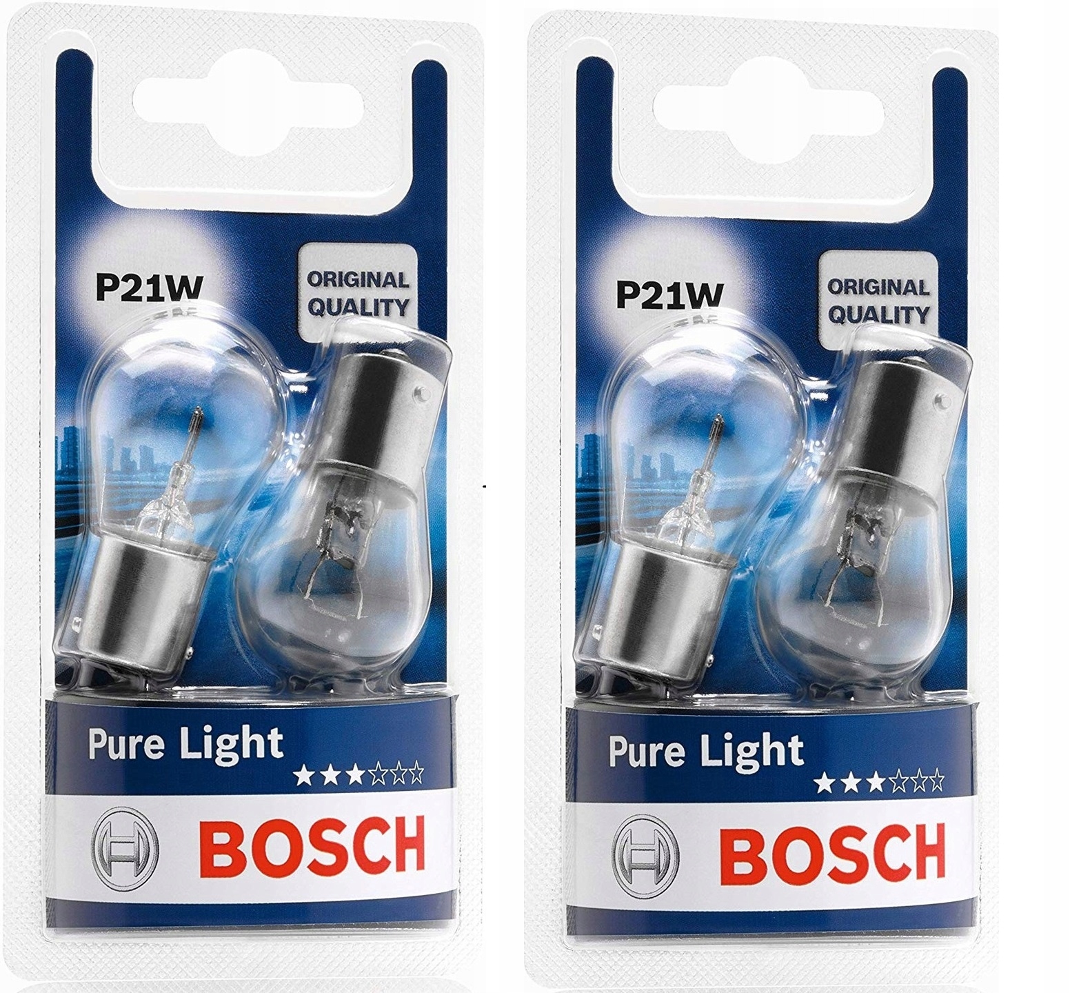 Żarówka P21W 12V 21W Bosch 1987301017 BA15s