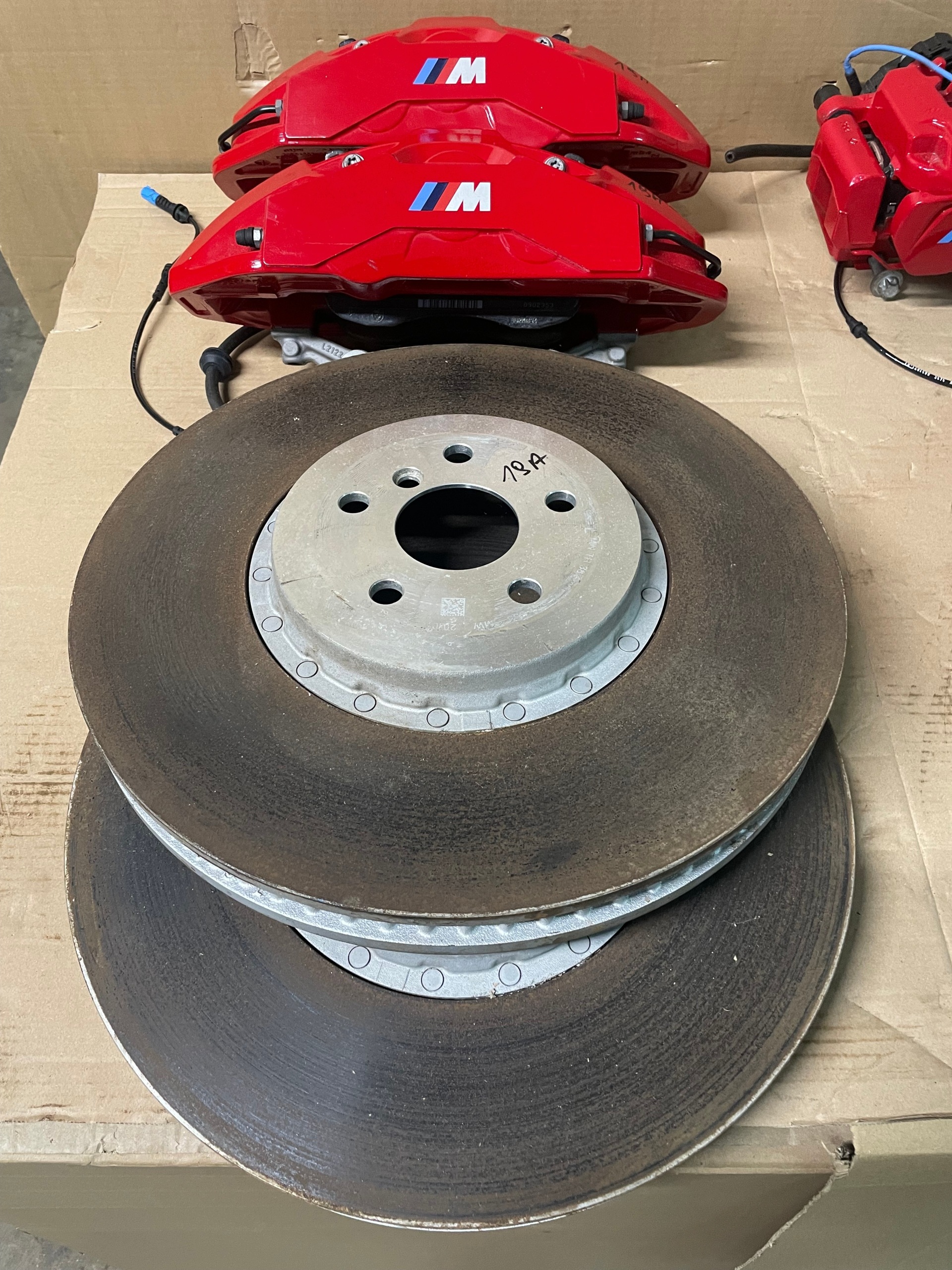 calipers brake + plates + discs 420MM BMW XM G09 M-POWER 24KM IDEAL