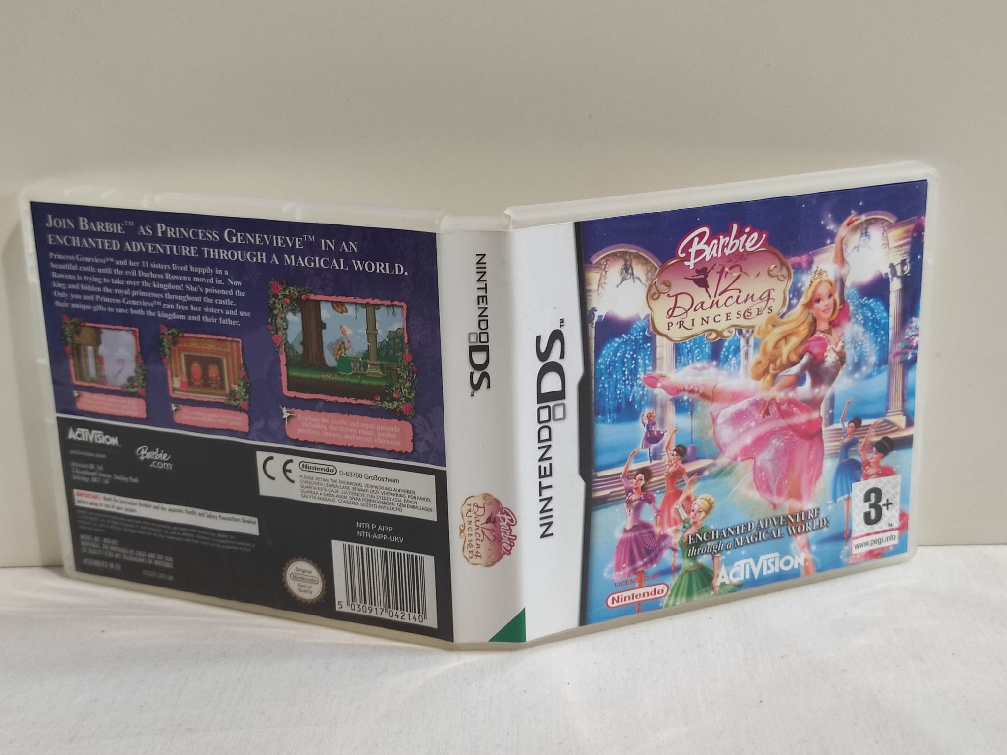 Barbie In The 12 Dancing Princesses DS Tematyka gry akcji