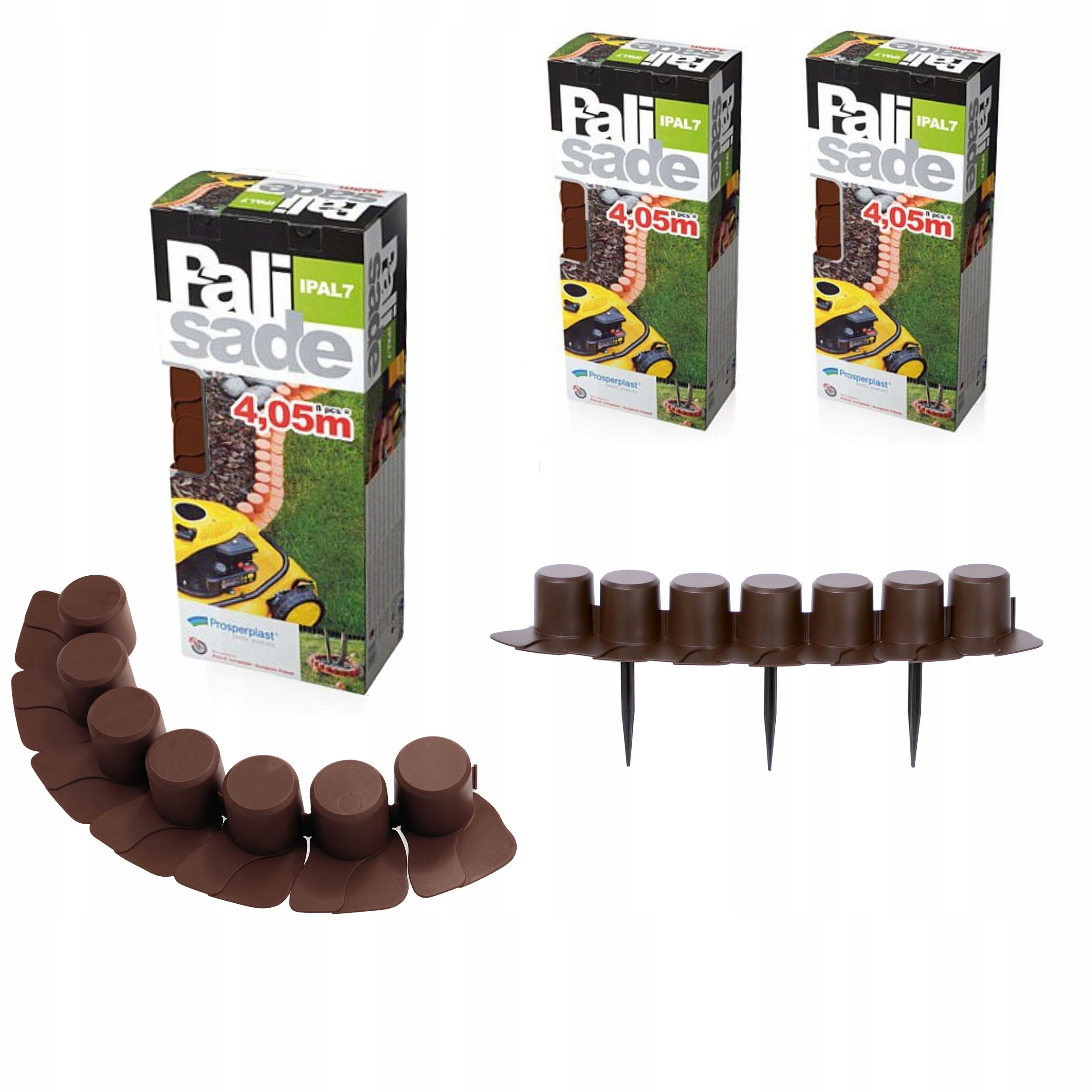 Záhradná palisáda s prírubou IPAL7 12 m Plot