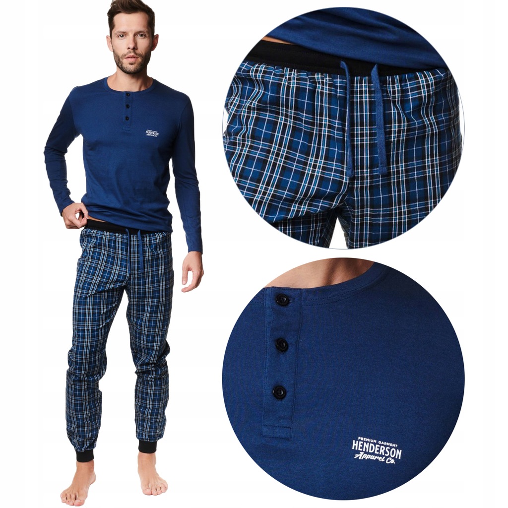 Pánské pyžamo Henderson Max 39239-95 XXL