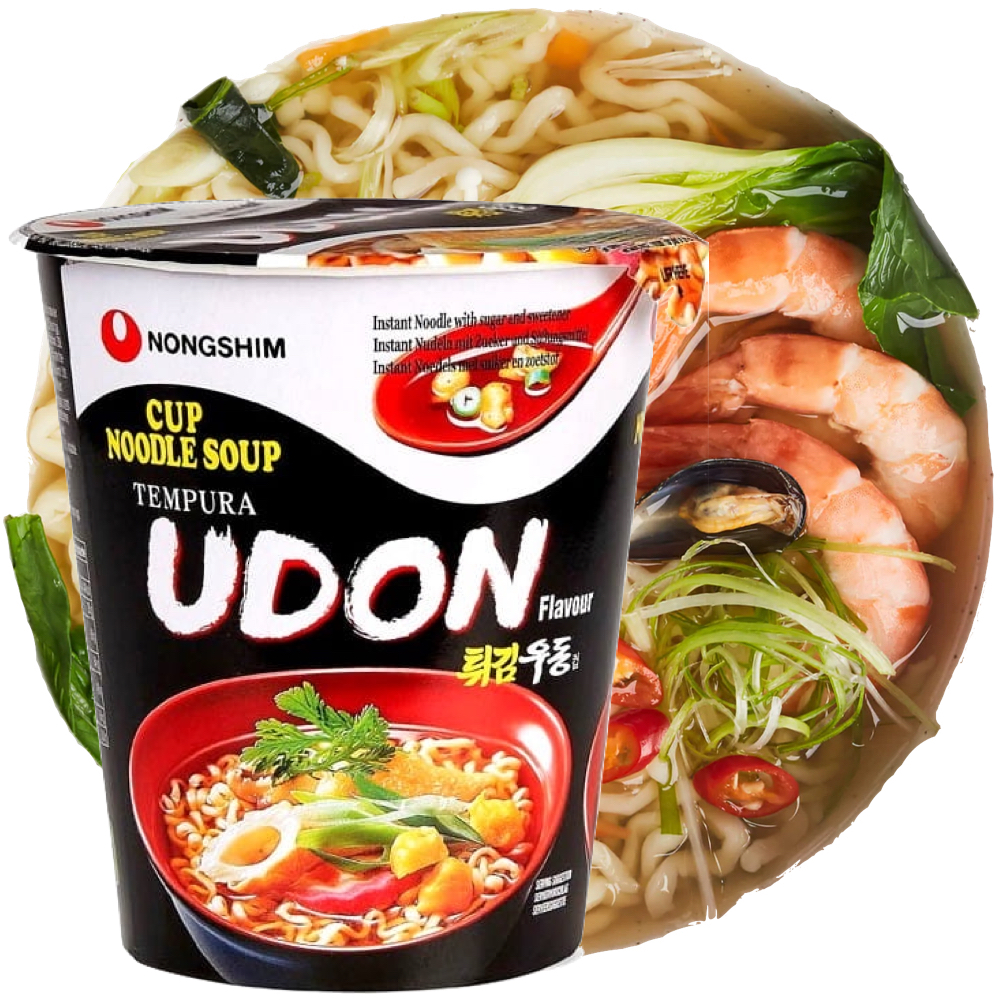 

Koreańska Zupka Tempura Udon Cup Kubek 62 NongShim