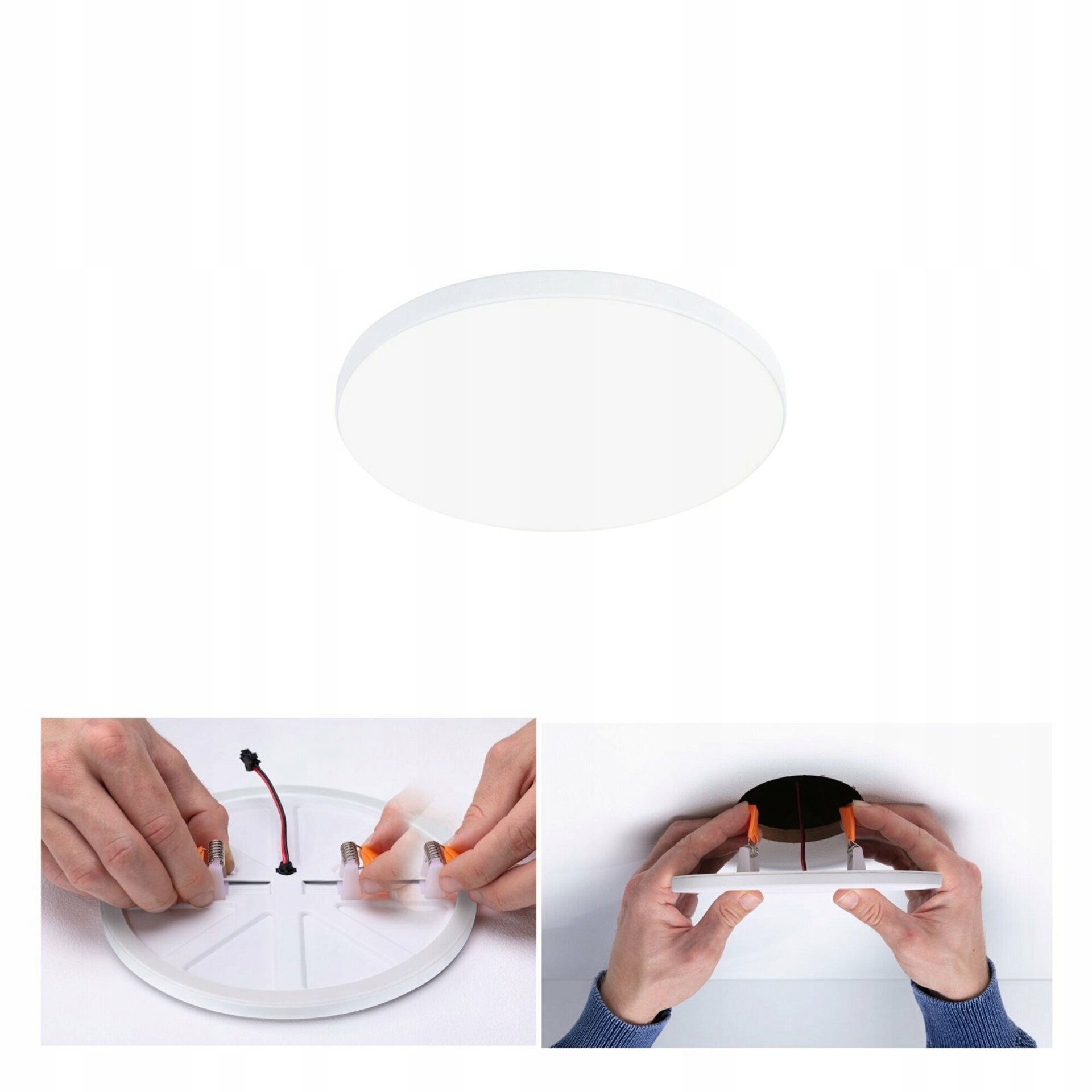 Paulmann Veluna Edge VariFit Led vestavné svítidlo 120mm 4000K IP44 bílá