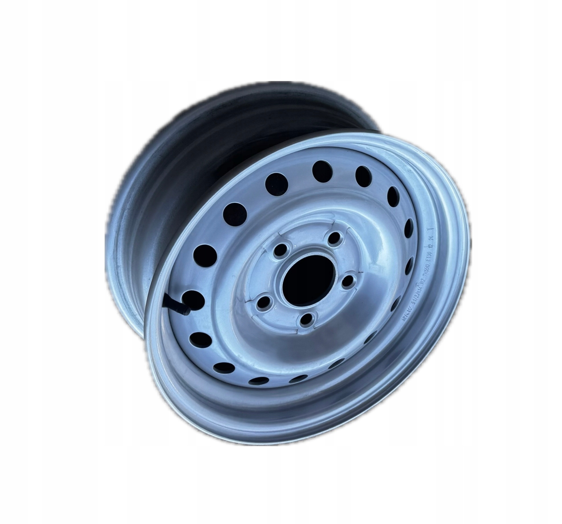 Ráfek 14" 5x112 Srw ocelový nový stříbrný pro přívěs odtahovky ET30 66,5 mm