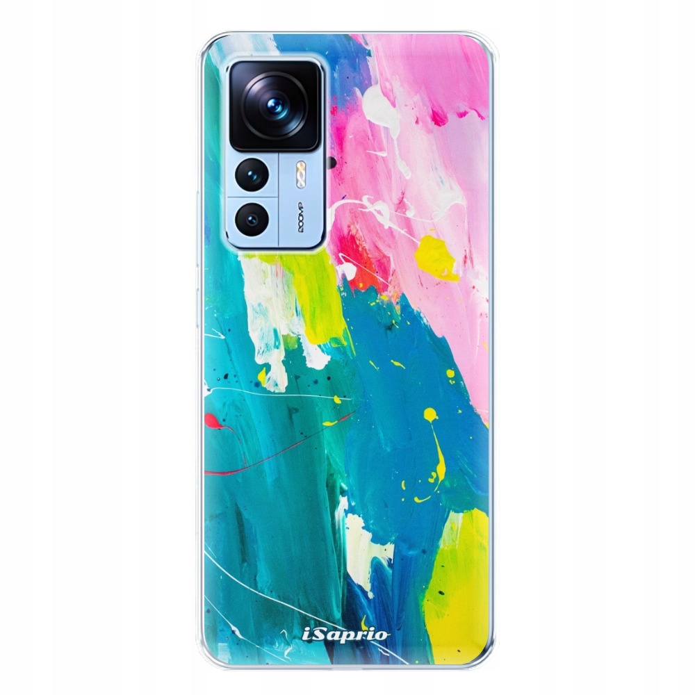 Silikonowe etui iSaprio Abstract Paint 04 do Xiaomi 12T 12T Pro
