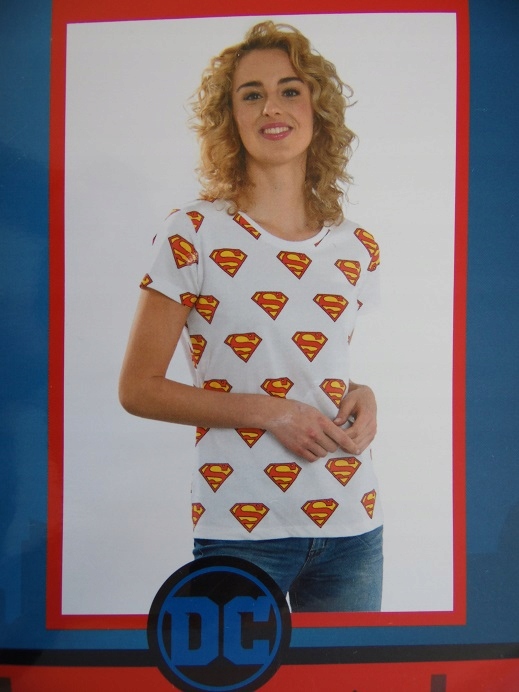 

Koszulka damska Superman roz. 170-172 L kr. rękaw