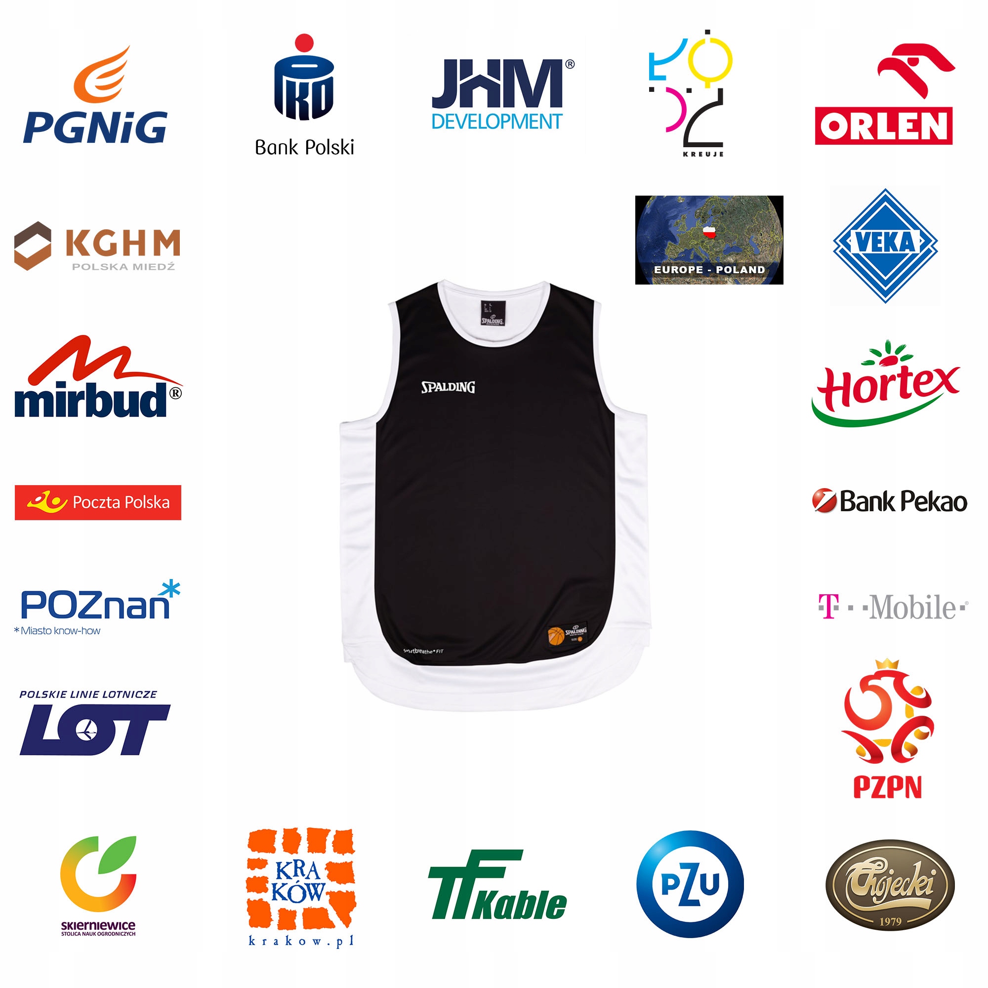 Koszulka Meczowa Spalding Hustle 3XL Marka Spalding