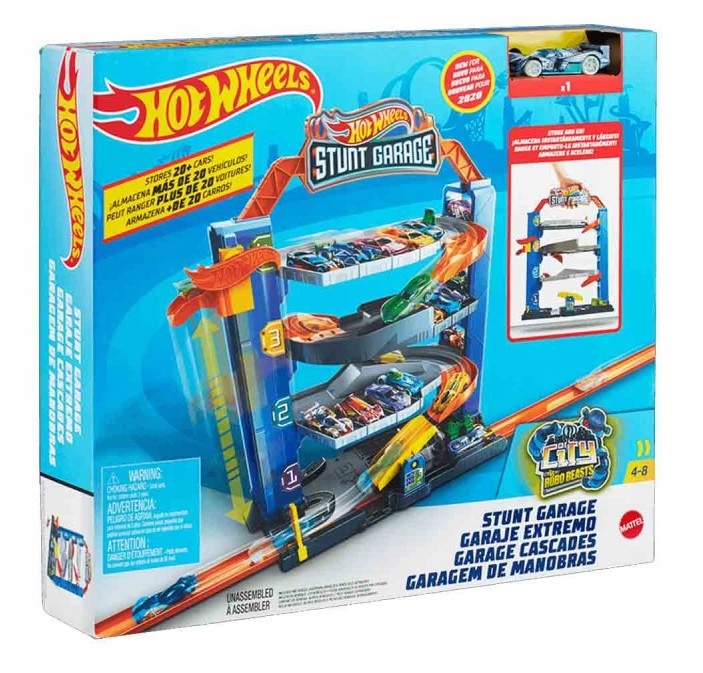 HOT WHEELS GARAGE PARKEERKIT MET LIFT GNL70 merk Hot Wheels