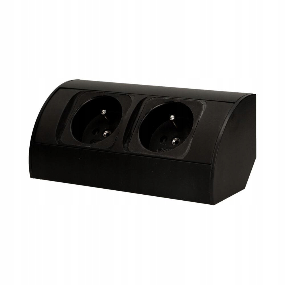 Podskříňová nábytková zásuvka 2x230V OR-AE-1303/B