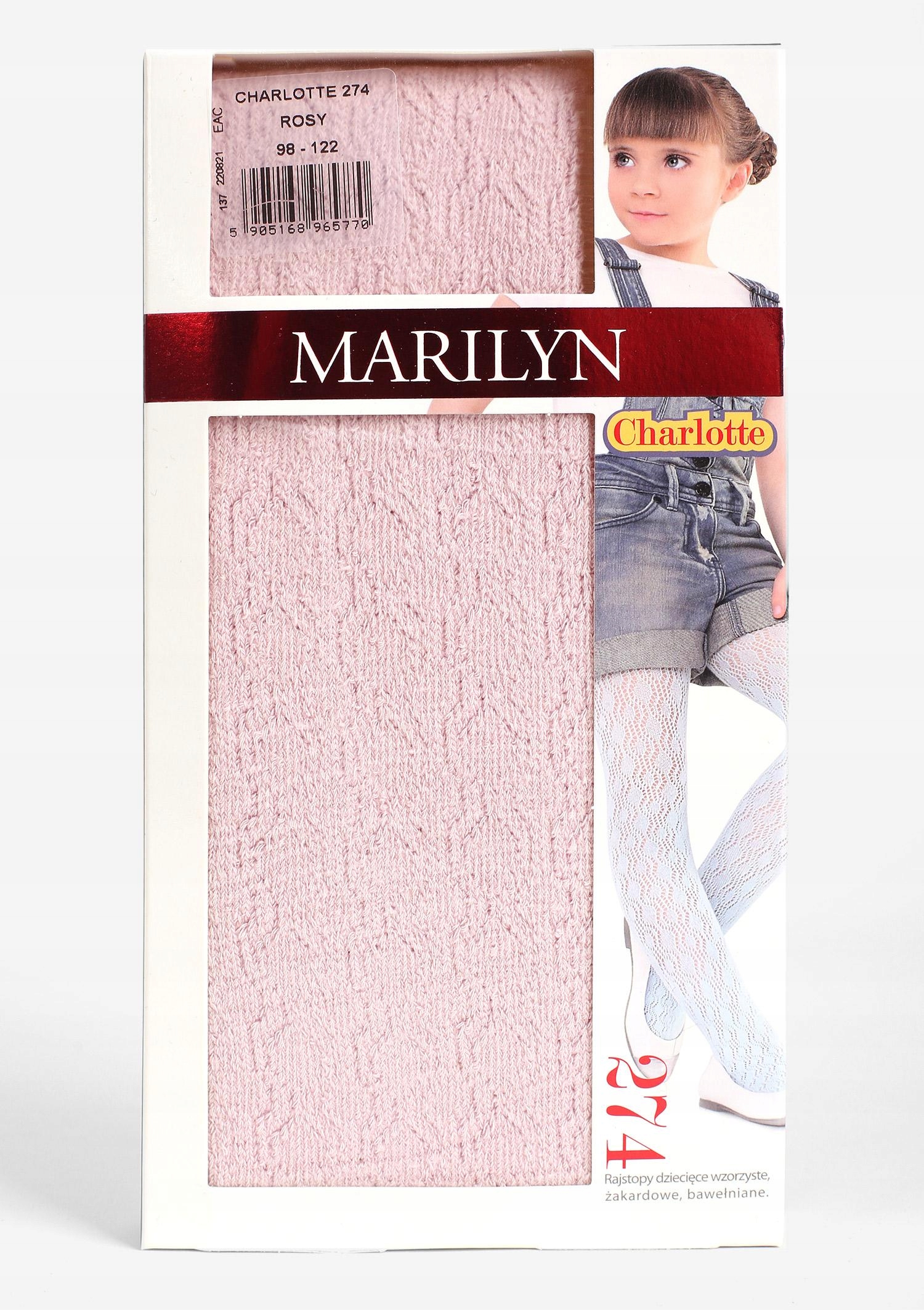 

Dziecięce ażurowe rajstopy Charlotte 274 Marilyn