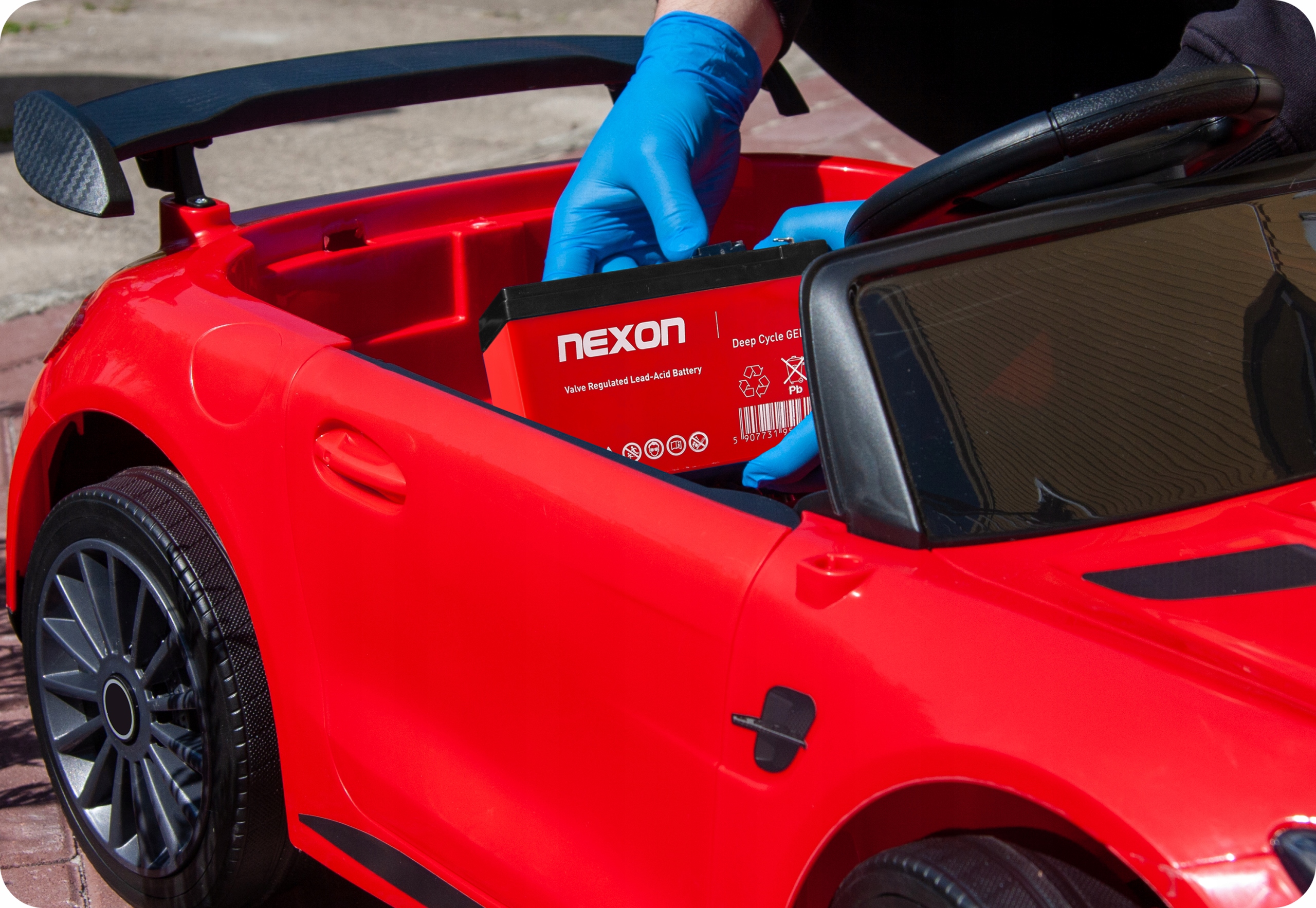 AKUMULATOR ŻELOWY DEEP CYCLE 12V 110Ah C10 100Ah Szerokość 330 mm