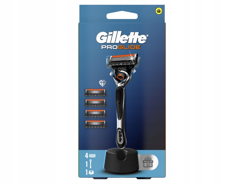 Golarka Gillette ProGlide 4 ostrza Stojak