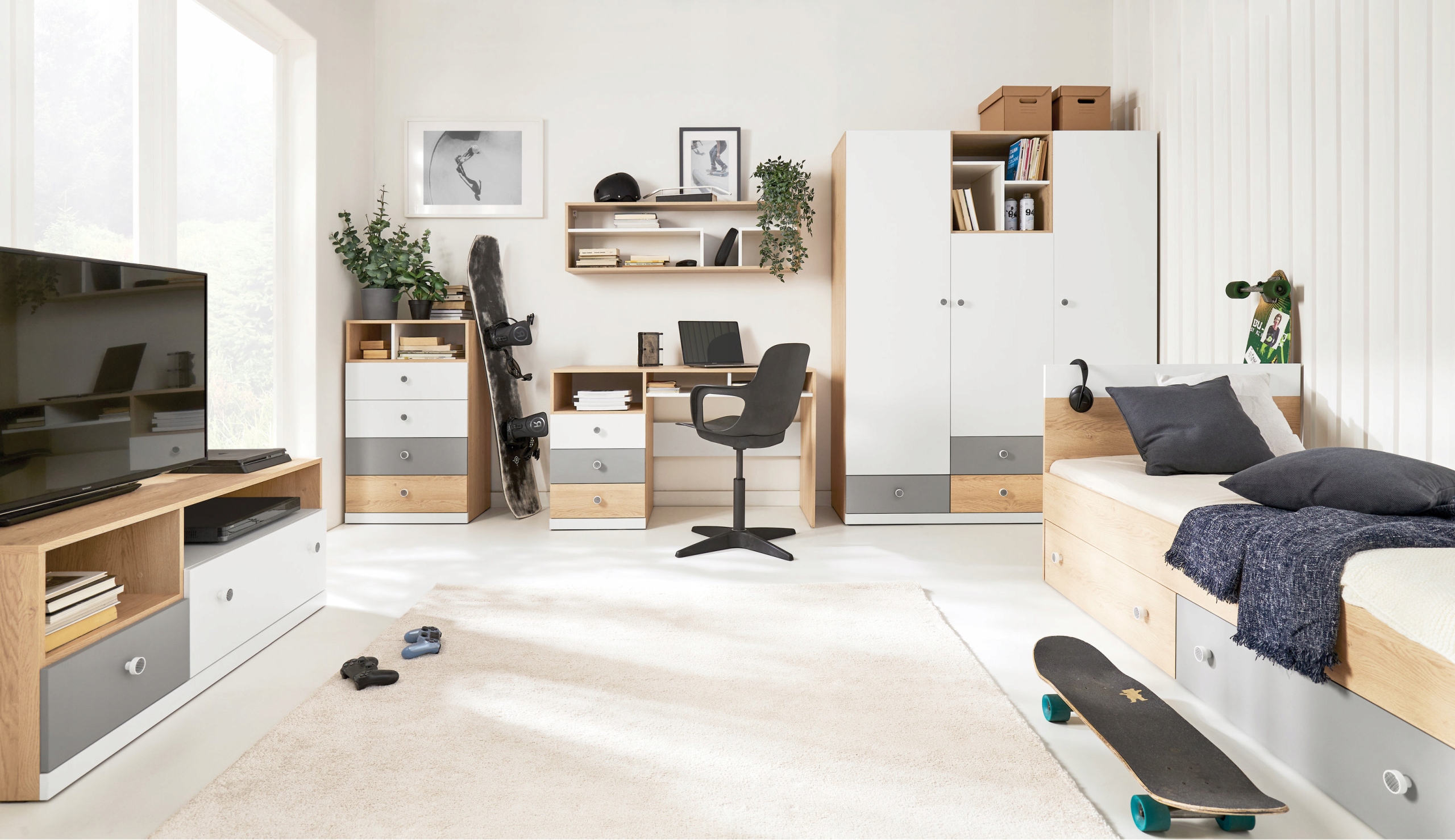 pro mládež dětský nábytek Gomez 2