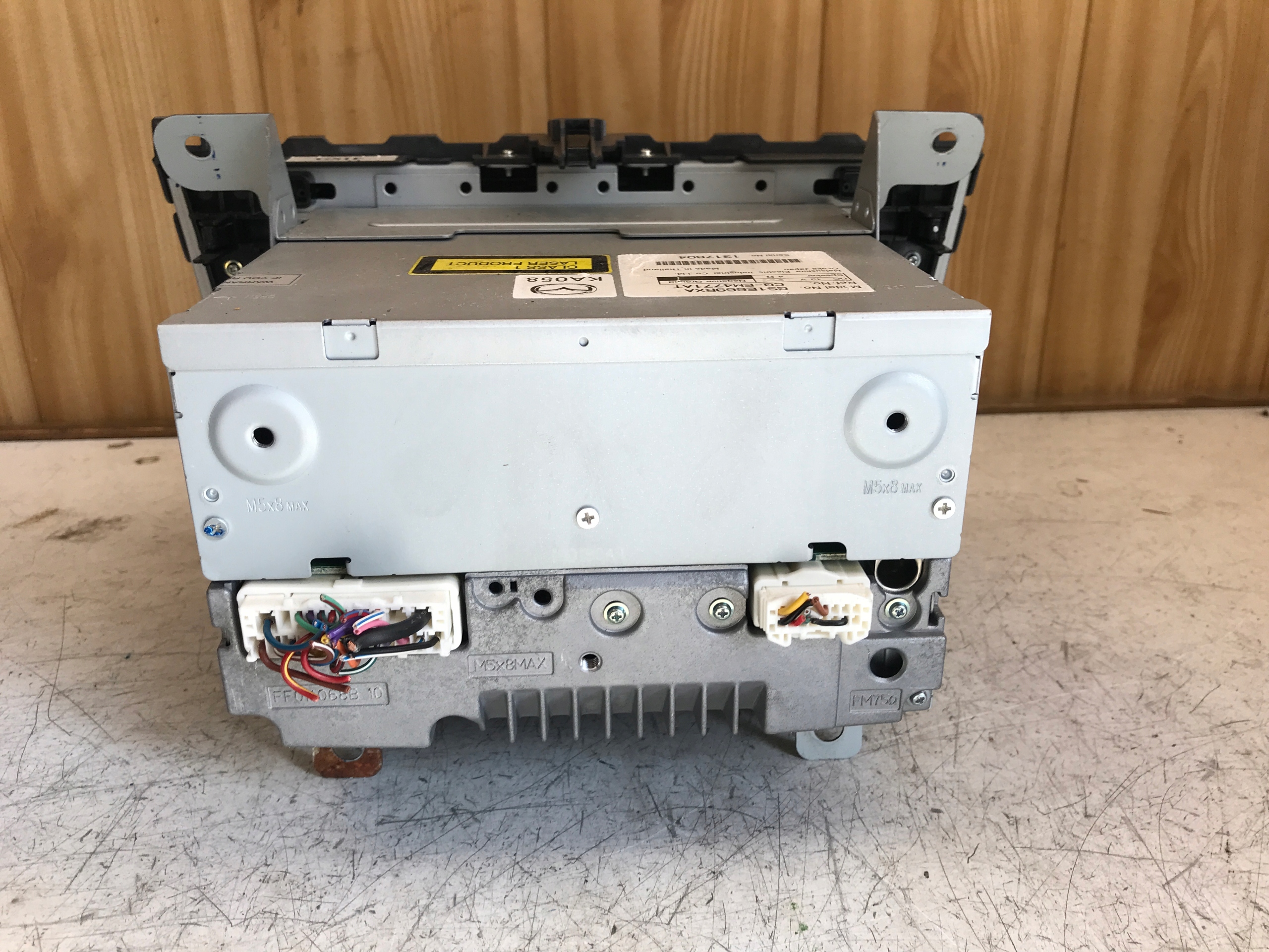 RADIO ODTWARZACZ changer 6 CD MP3 MAZDA 6 GH