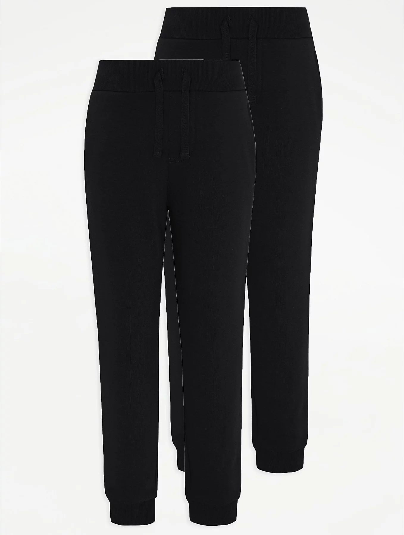 

George spodnie Dresowe joggery Czarne slim 152-158