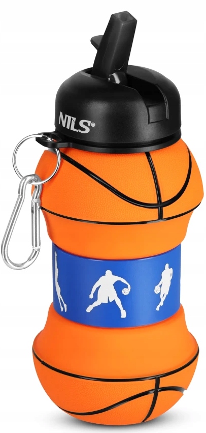 Nils Butelka sportowa składana Basketball Dla Dziecka Do Szkoły 550ml