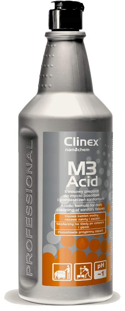 

Clinex M3Acid Do Posadzek,pomieszczeń Sanitarnych