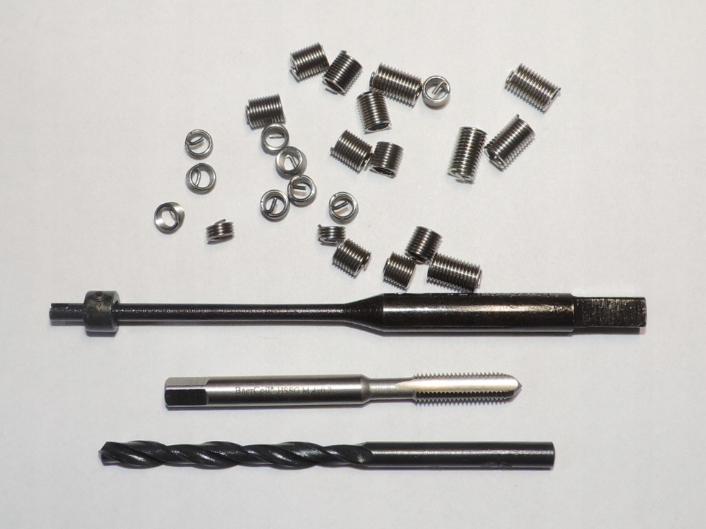 

Gwint M4 x 0,7 zestaw do naprawy gwintu