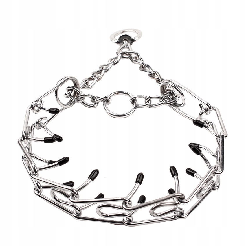 Levně Obojek pro psa kovová ostnatý obojek ZooPatrol vel. XL