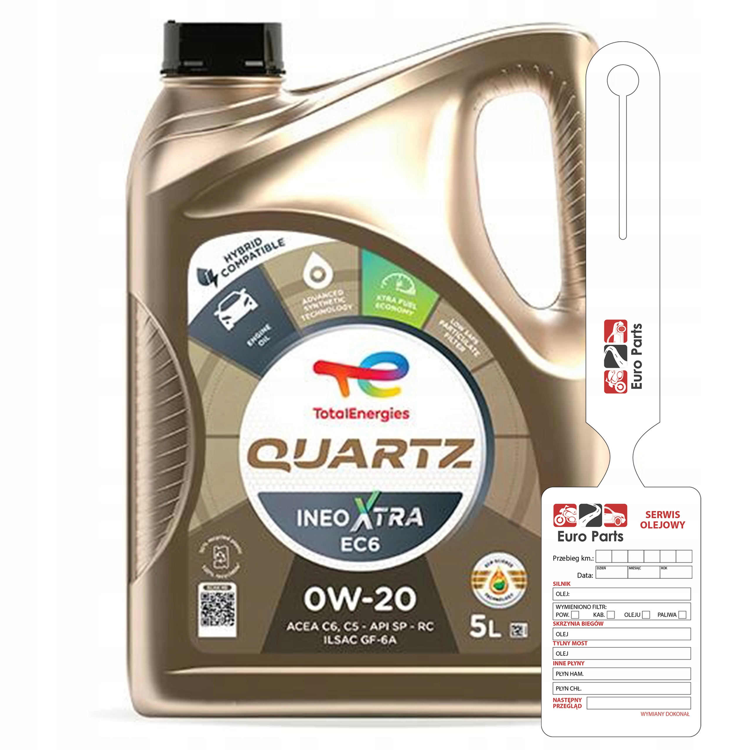 Total Quartz Ineo Xtra EC6 Olej silnikowy 0W20 5L