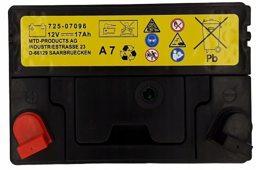 

Akumulator do Traktorka Mtd 725-07096 17Ah 230A
