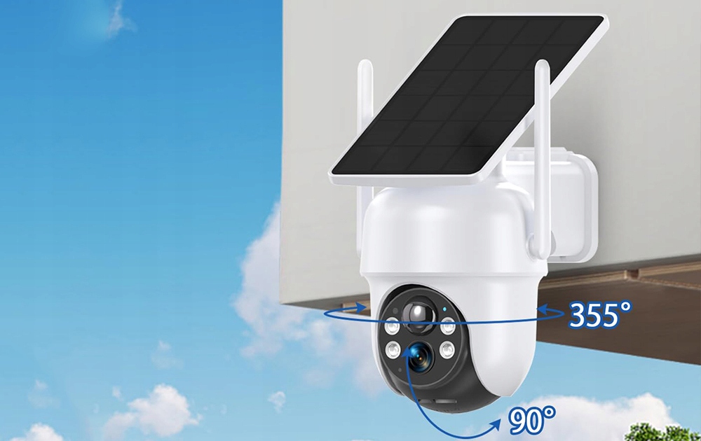 ZESTAW DO MONITORINGU 2 KAMERY ZEWNĘTRZNE FULL HD 4MPx 24/7 PODGLĄD ONLINE Model ZESTAW DO MONITORINGU 2 KAMERY ZEWNĘTRZNE