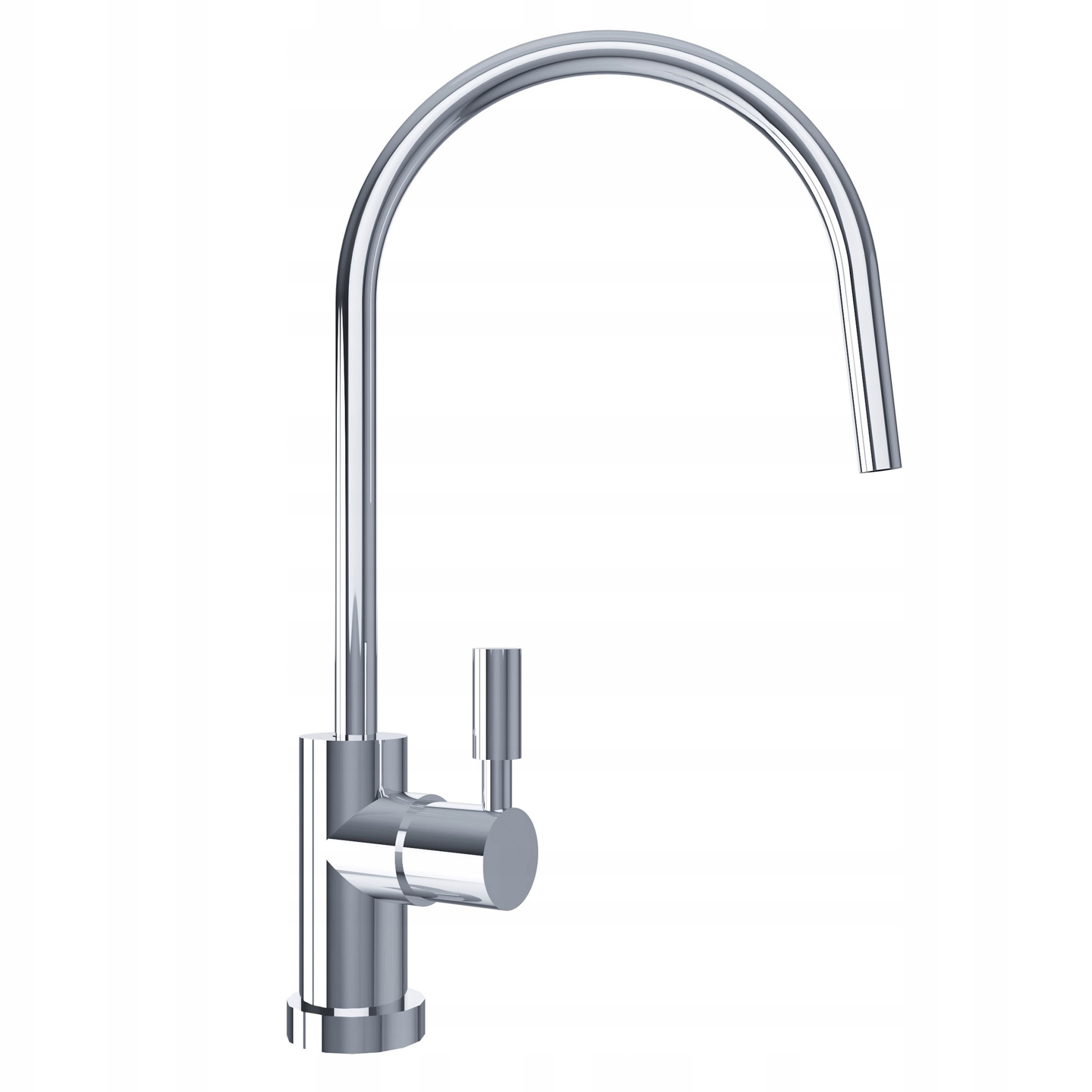 Výlevka pro vodovodní kohoutek Aquaphor chromovaná stříbrná z nerezové oceli