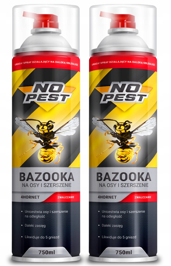 

2x Preparat Osy Szerszenie Gniazda Bazooka 750ML