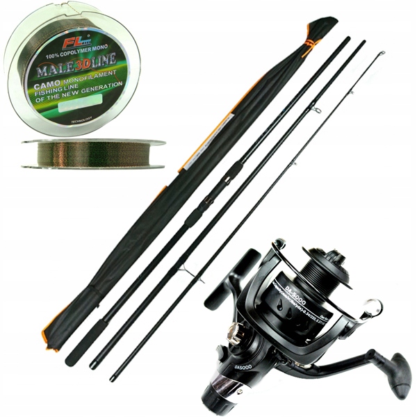 Zestaw Karp Wędka Jaxon Tenesa 3,6m Wolny Bieg