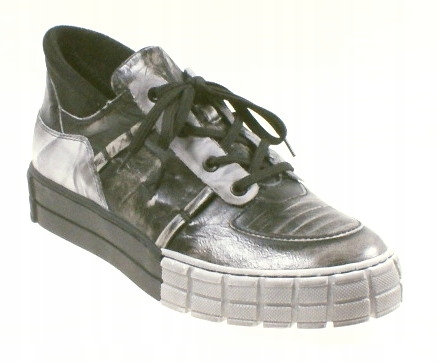 Simen 4232A Polobotka Černo-šedá Vel 36