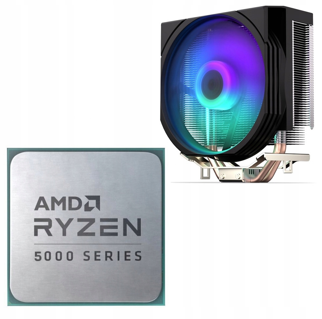 Procesor Amd 5500 Ryzen 5 Oem AM4 3,6GHz chladenie Endorfy Spartan 5