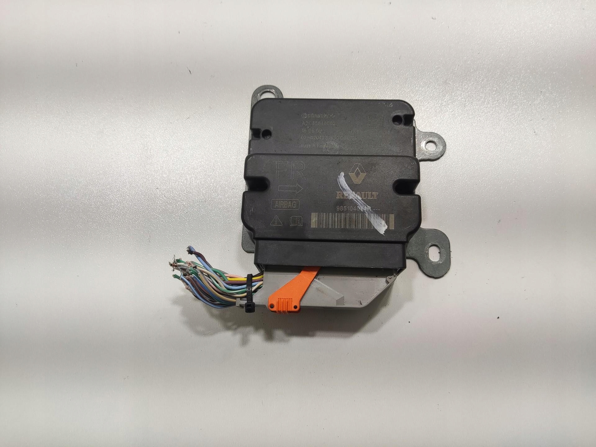 SENSOR modulo airbag airbag RENAULT ZOE e 2013-2019 985104074R
