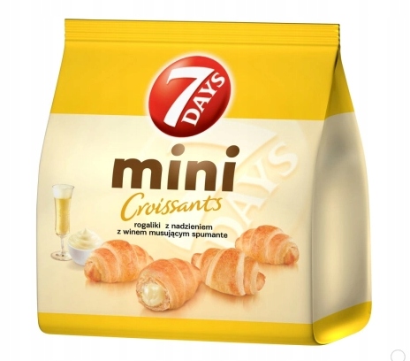 7Days Mini Croissants o Smaku Spumante 185 g 13348281869 - Allegro.pl