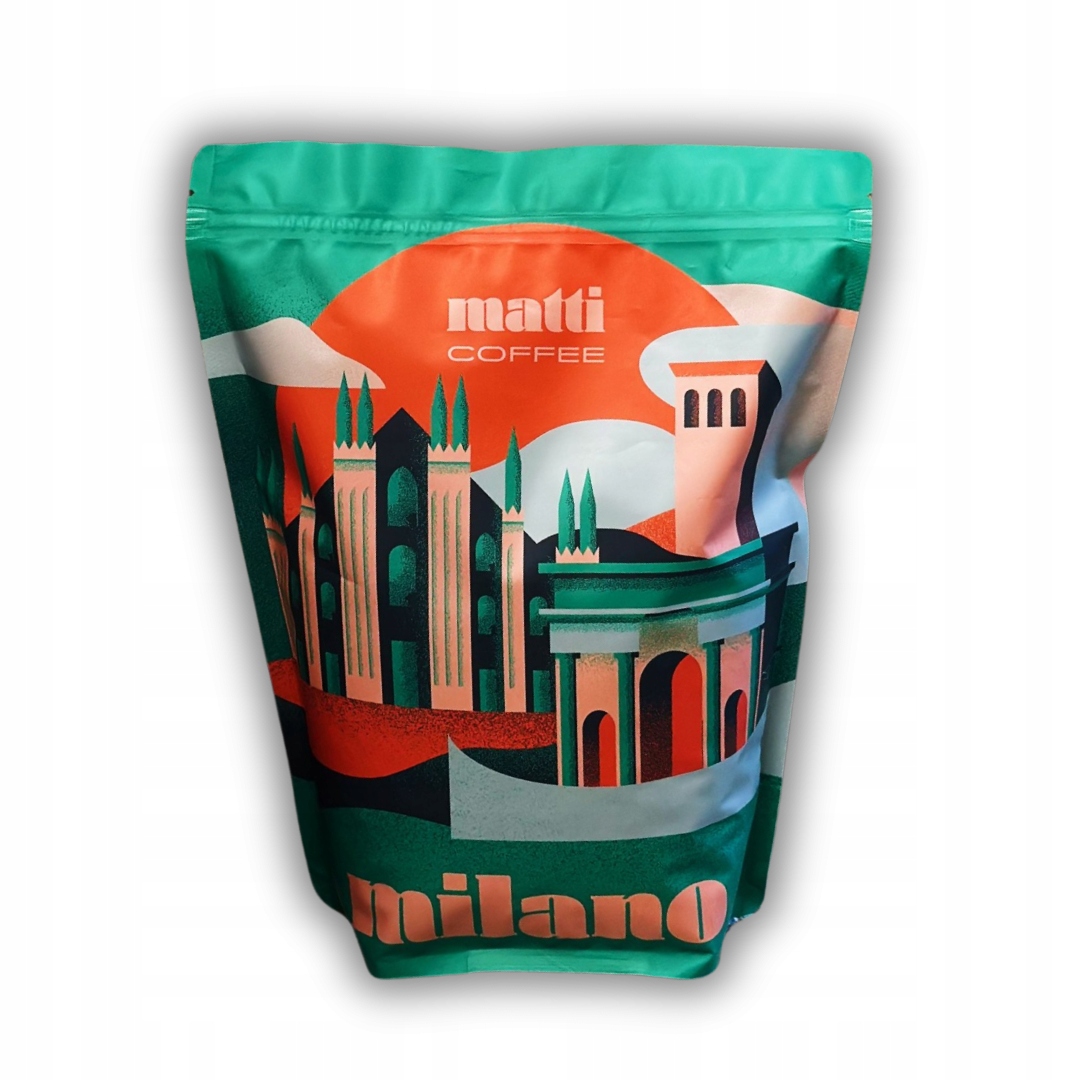 Levně Speciální směs Káva zrn Matti Milano 1000 g