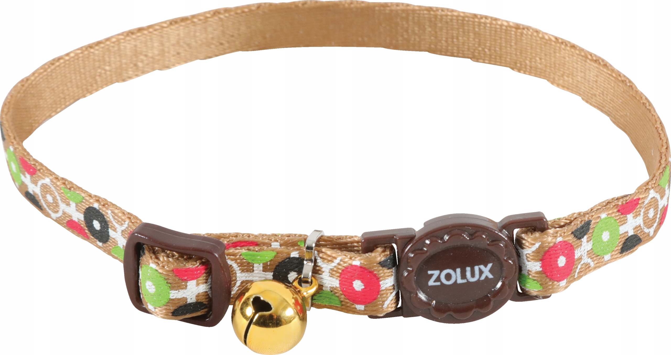 

Zolux Obroża nylon regul. Arrow kol. brązowy