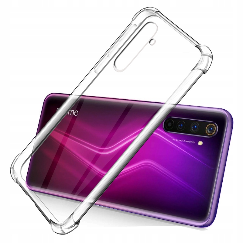 

Etui Pancerne Anti-shock Do Realme 6 Pro +szkło