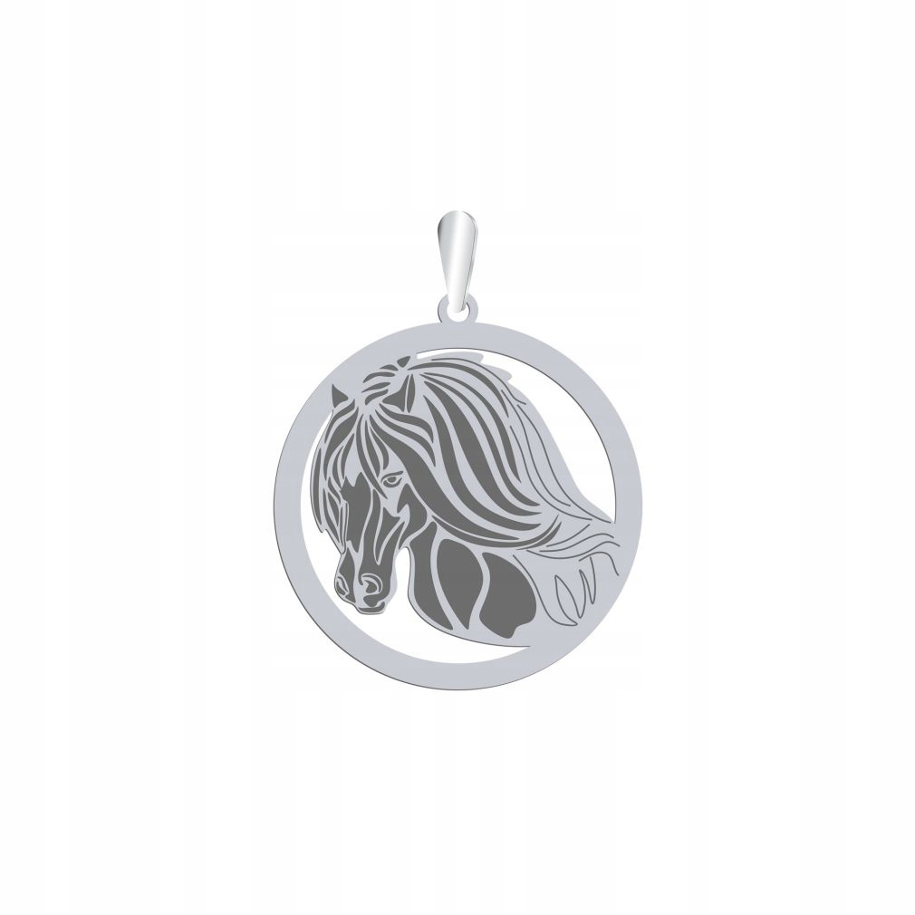 Stříbrný přívěsek s gypsy Vanner 925 Šperky Dárek Žena Gravírování